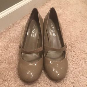 Aldo patent leather shoes